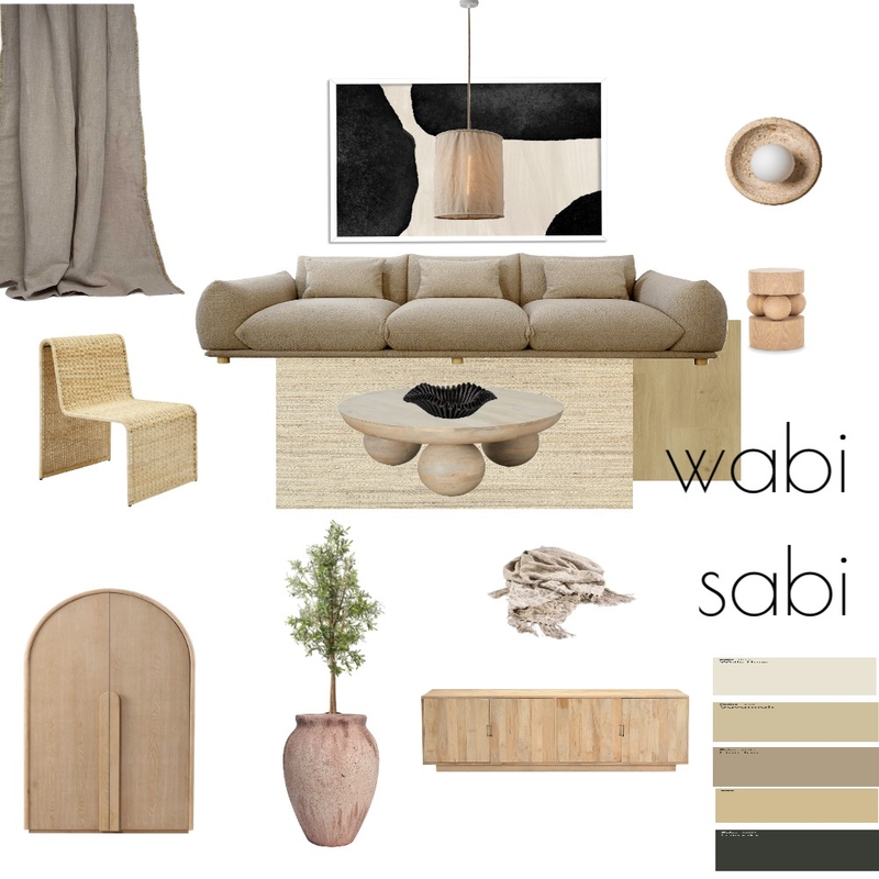 WabiSabi Mood Board by zaharica2005 on Style Sourcebook