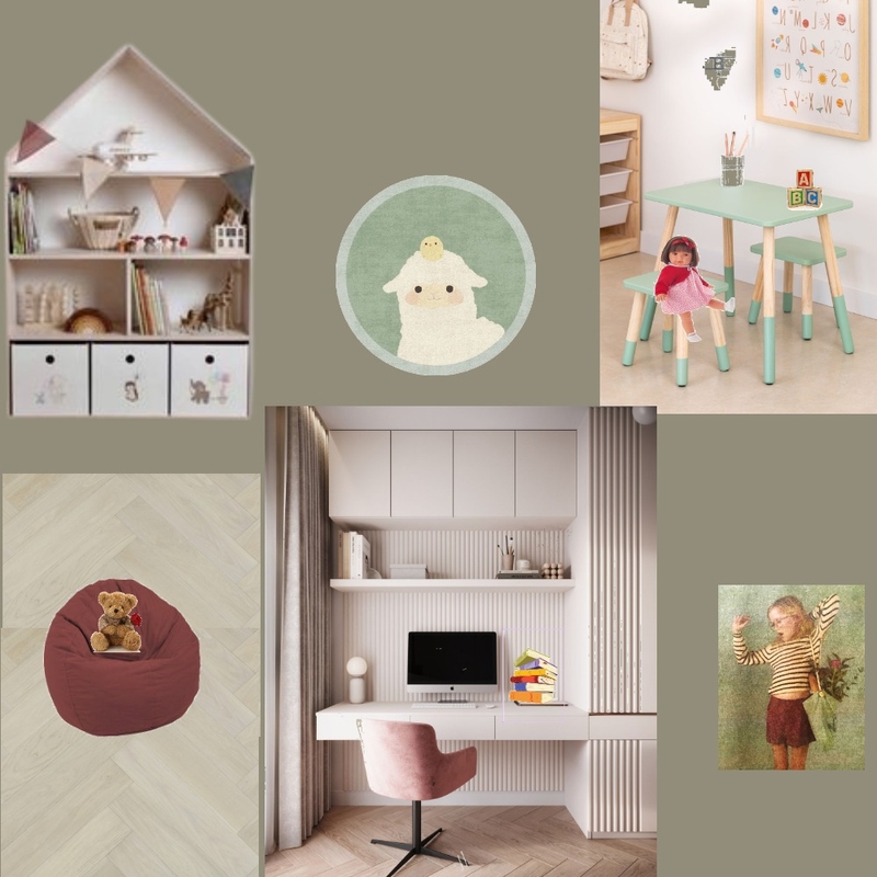 Учебное место и игровое место девочки 5 Mood Board by olga_shakina@yahoo.com on Style Sourcebook