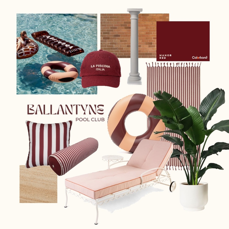 Ballantyne Pool Club Mood Board by Ballantyne Home on Style Sourcebook