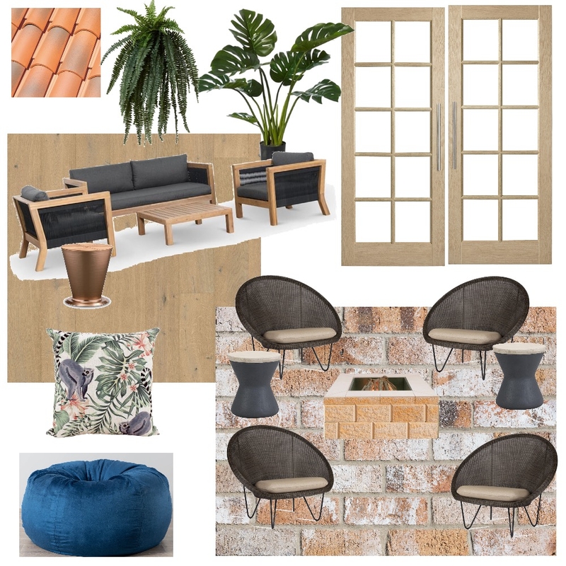 Indoor/outdoor multipurpose space Mood Board by Land of OS Designs on Style Sourcebook