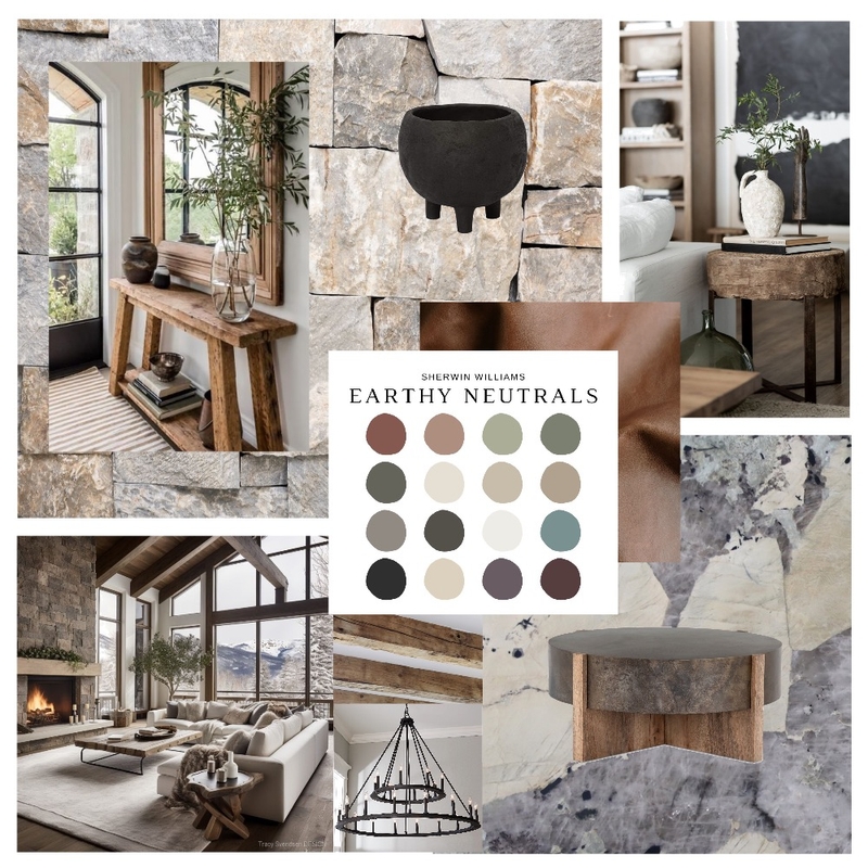 Modern Rustic Mood Board by Bender_Studio on Style Sourcebook