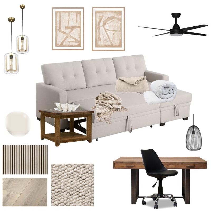 Guest Bedroom Study Mood Board by TraceyR on Style Sourcebook