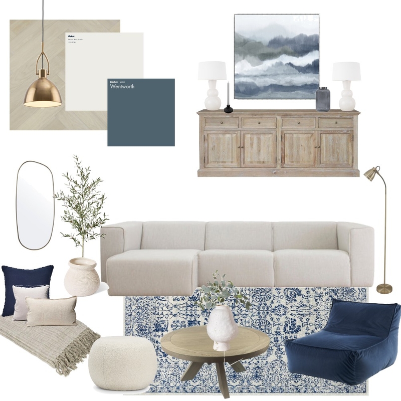 LIVING ROOM Mood Board by eleni xatzi on Style Sourcebook