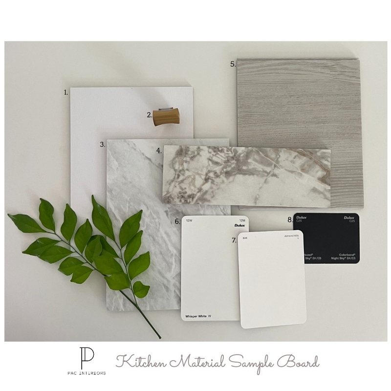 kitchen material board samples Mood Board by PACINTERIORS on Style Sourcebook