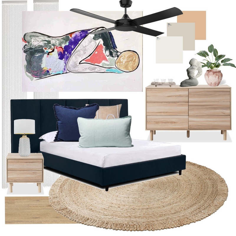 Mater Bedroom Mood Board by Aurelie on Style Sourcebook