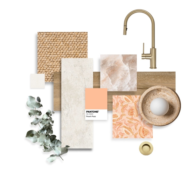 Pantone Peach Mood Board by barbaraagurgel on Style Sourcebook