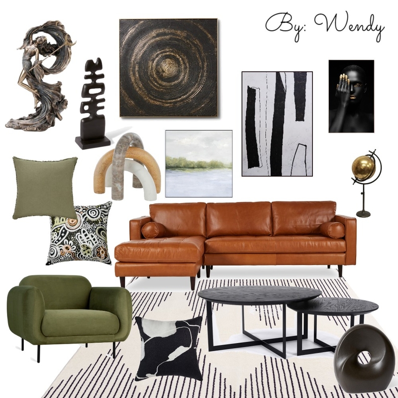 Modern Storm Mood Board by wendycity on Style Sourcebook