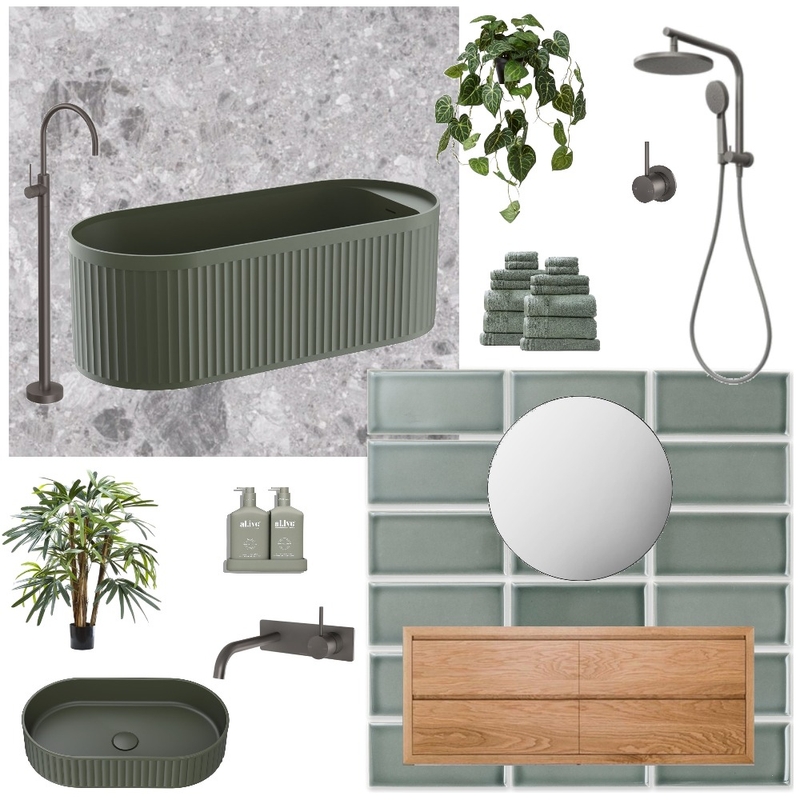 Geoff's Bathroom Mood Board by Tailem on Style Sourcebook