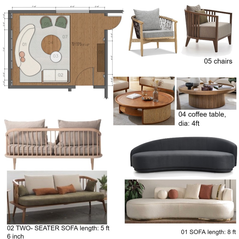 asra living room Mood Board by rida murtaza on Style Sourcebook