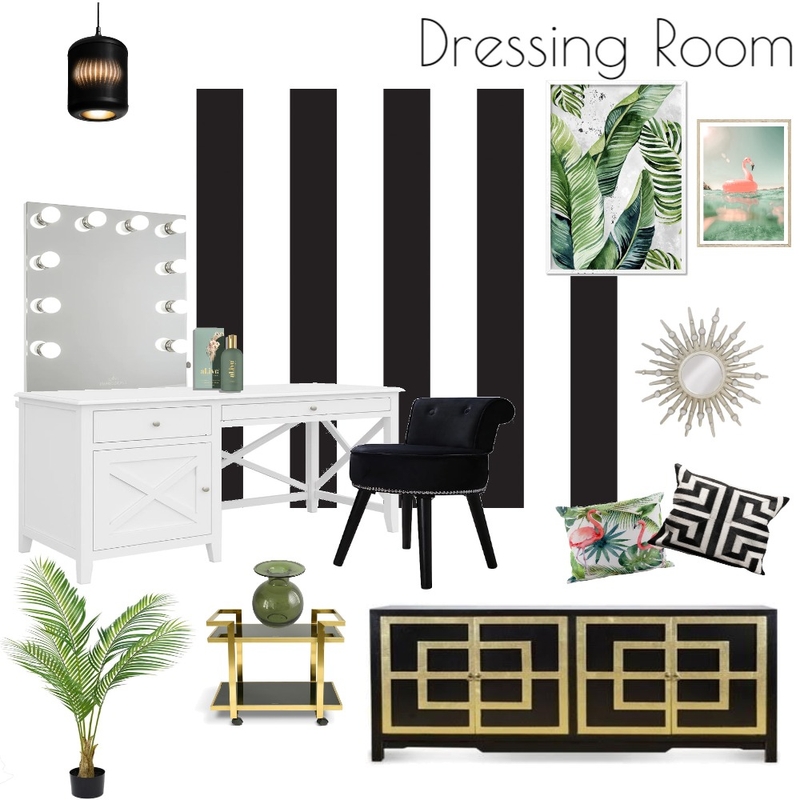 Deco Dressing Room Mood Board by Ārow Visions Interiors on Style Sourcebook