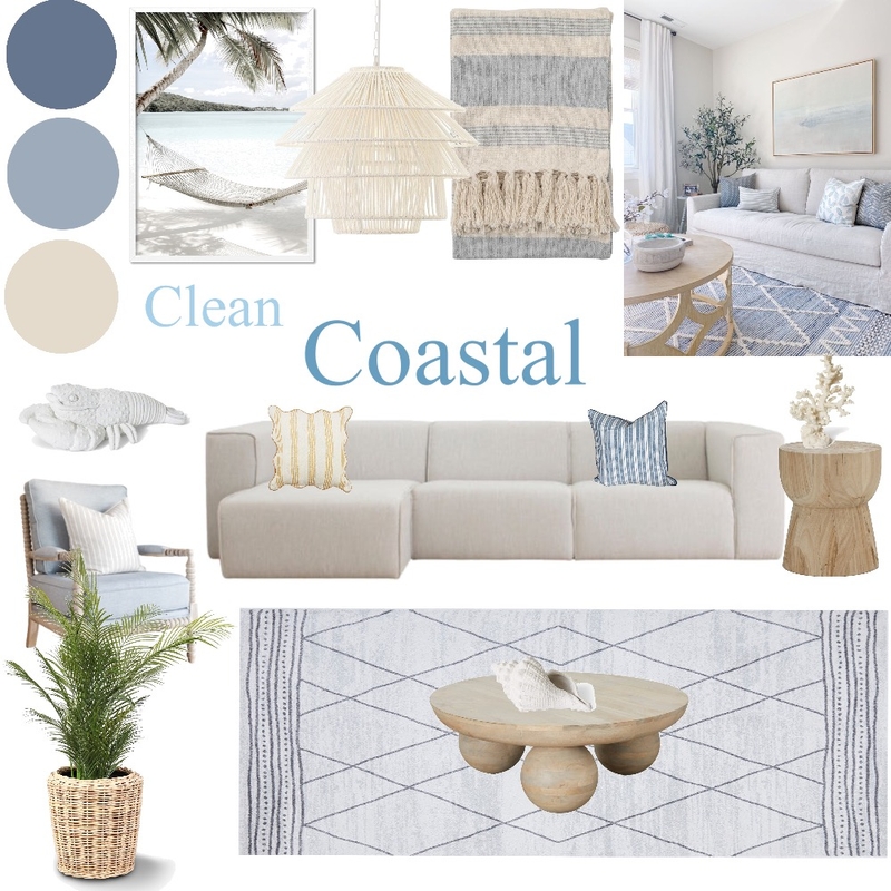 Clean Coastal Mood Board by Caitlin123 on Style Sourcebook