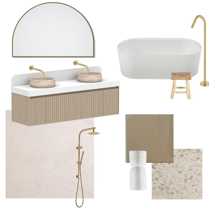 Santorini Bathroom Mood Board by Vienna Rose Interiors on Style Sourcebook