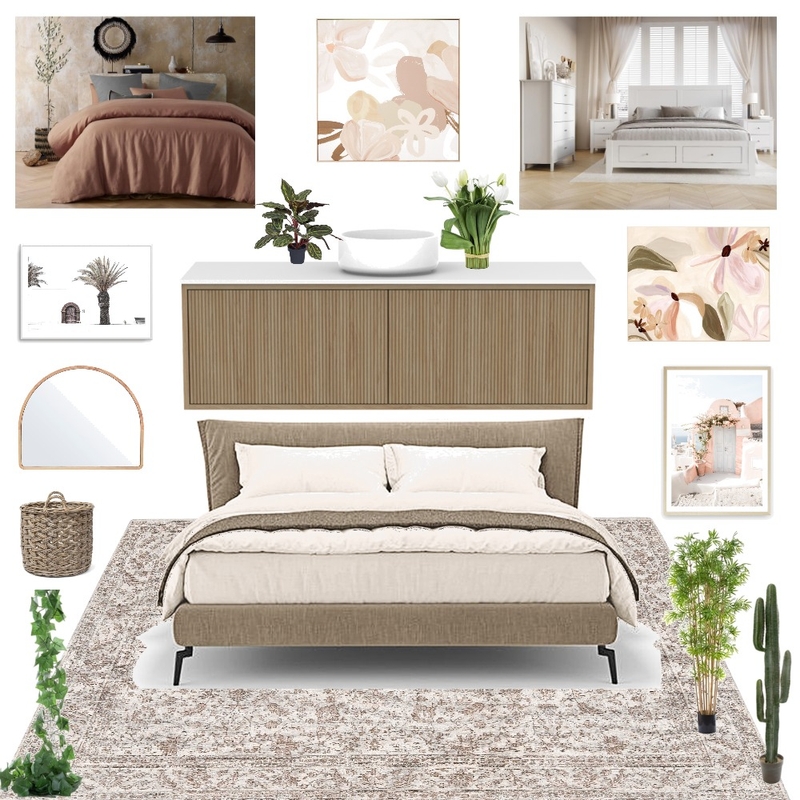 Virgo: Earthy Browns (bedroom) - Moselle, designed by Wendy Mood Board by Miss Amara on Style Sourcebook