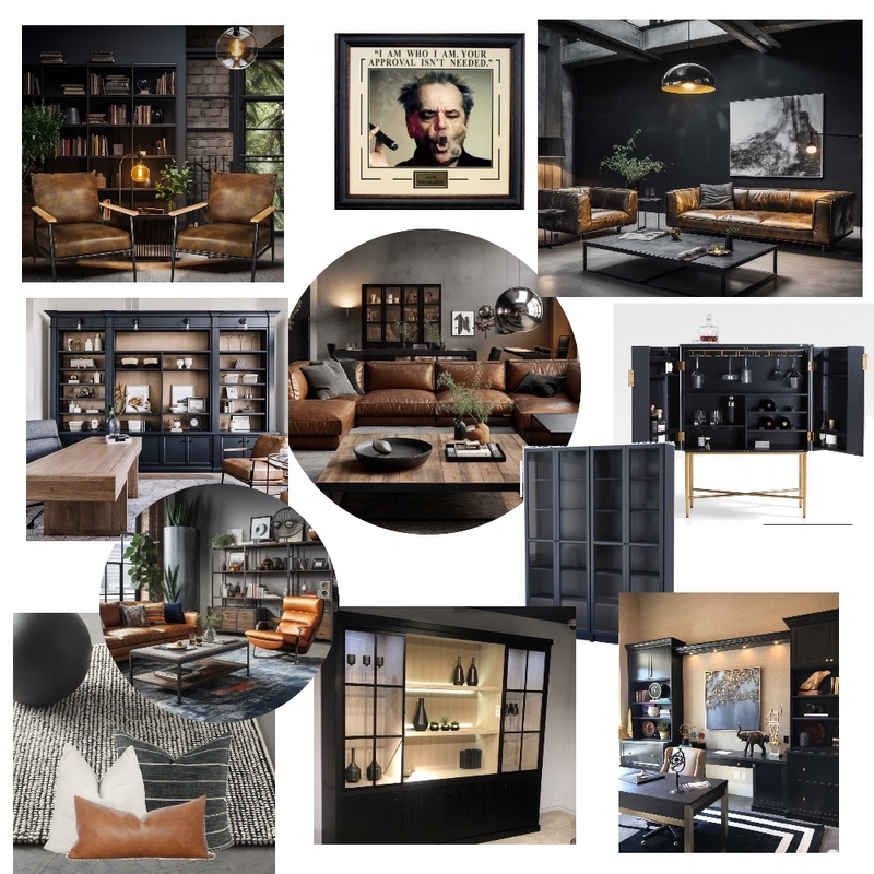 Ken’s office Mood Board by Kearney on Style Sourcebook