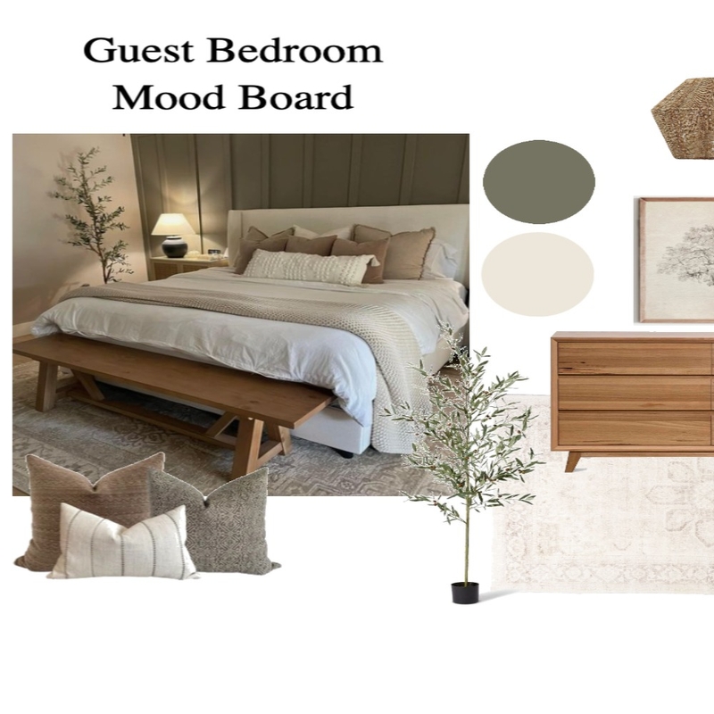 Guest Bedroom Moodboard Mood Board by aferro on Style Sourcebook