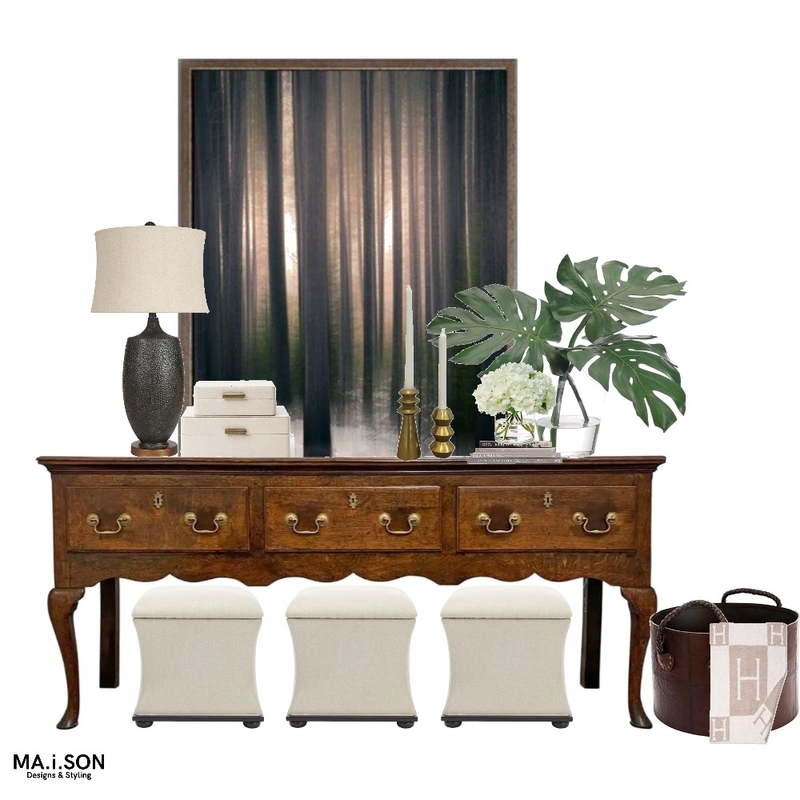 Blend Modern and Classic Elements-Entryway Mood Board by JanetM on Style Sourcebook