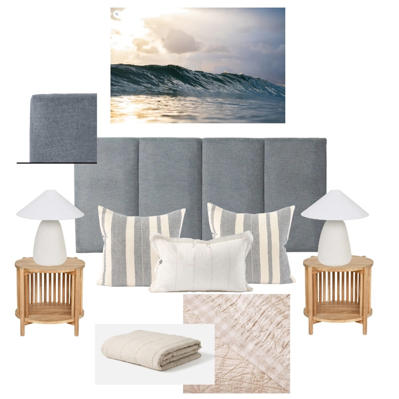 Master bedroom blue - Silk by Issyd Mood Board by LaraMcc on Style Sourcebook