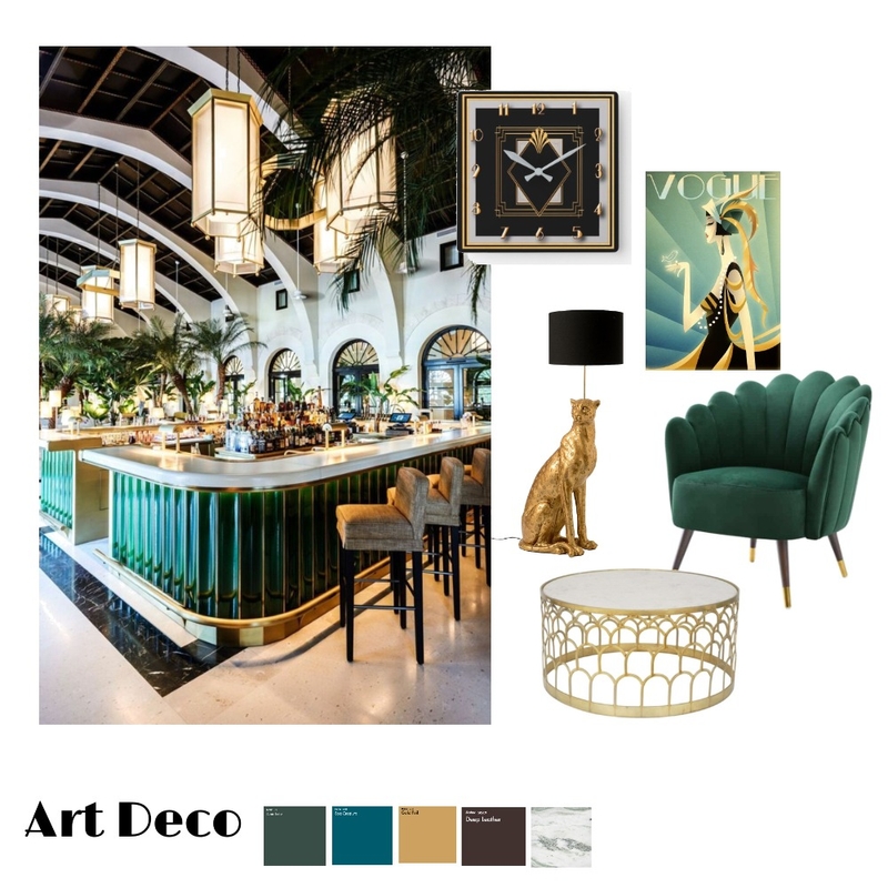 ART DECO Mood Board by deneg on Style Sourcebook