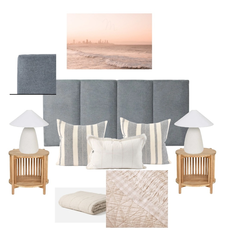 Master bedroom blue - Bree Mi Alma Surfers Paradise Sunset Mood Board by LaraMcc on Style Sourcebook