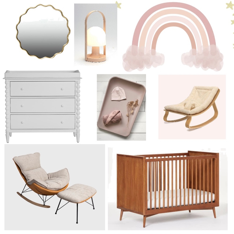 Baby B nursery Mood Board by rosebolandmelb on Style Sourcebook