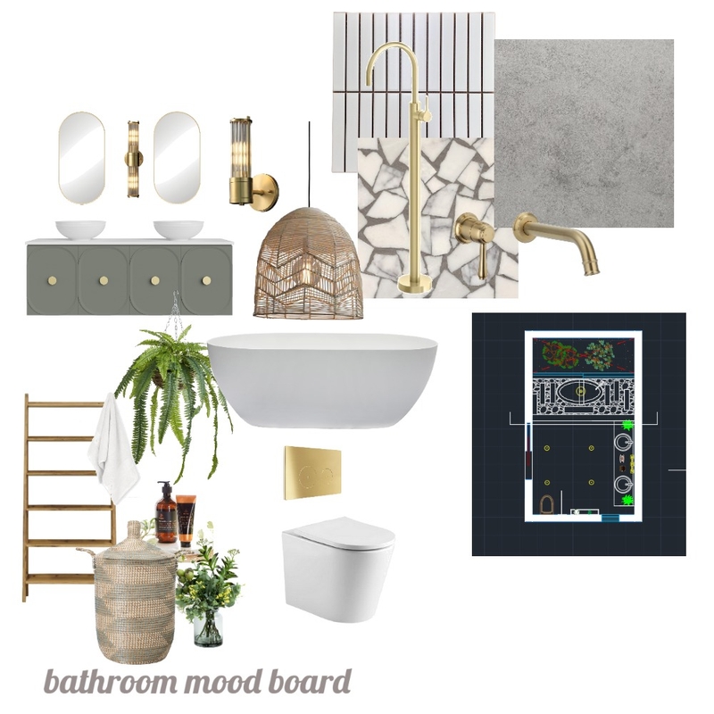 bathroom Mood Board by taghreed_90 on Style Sourcebook