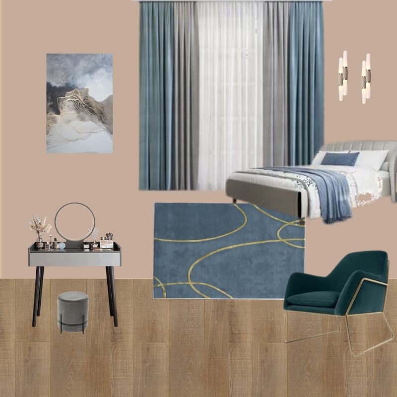 Bedroom 3 Mood Board by olga_shakina@yahoo.com on Style Sourcebook