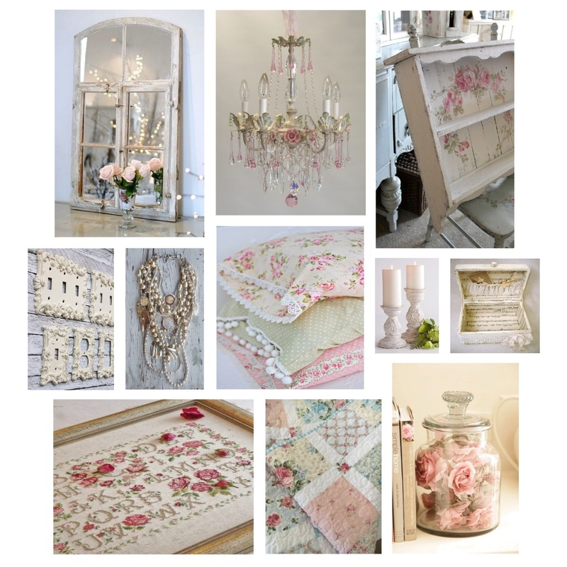 Shabby Chic Mood Board by donnapep on Style Sourcebook