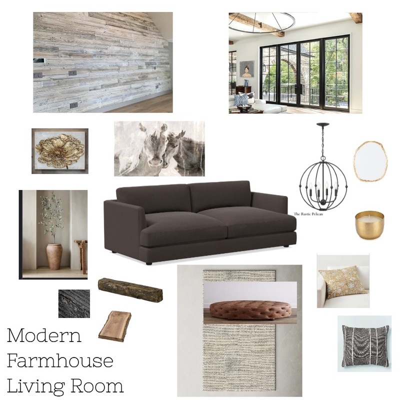 modern farmhouse living room 3 Mood Board by JA INTERIORS-DESIGN on Style Sourcebook