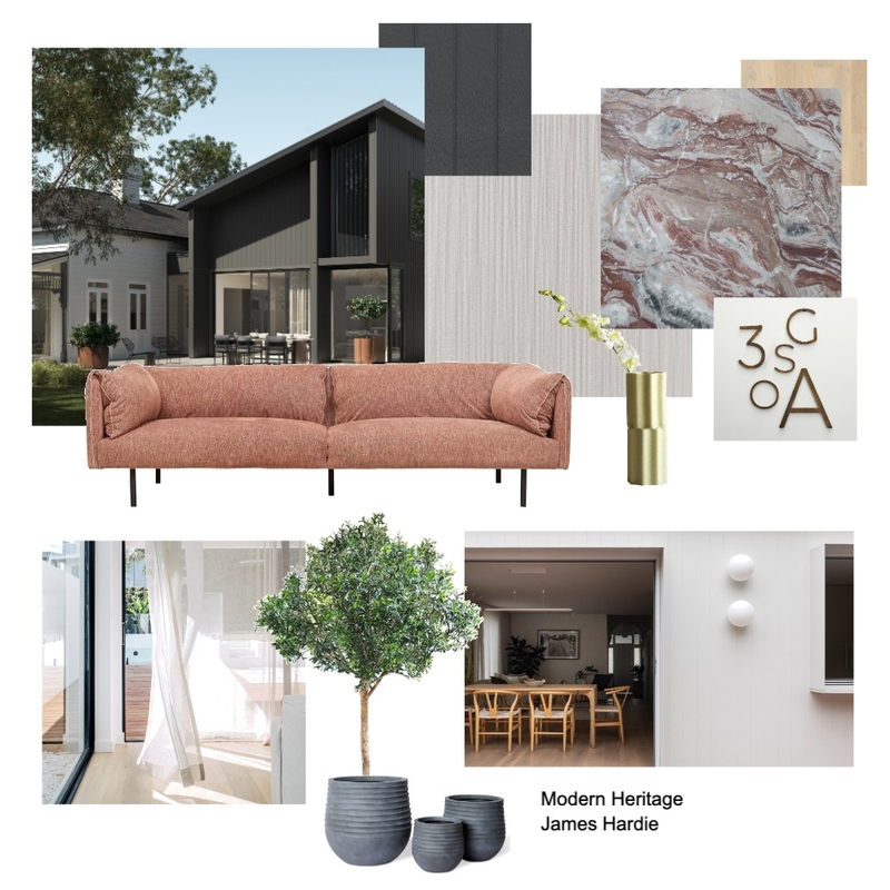 James Hardie Modern Heritage Mood Board by James Hardie AU on Style Sourcebook