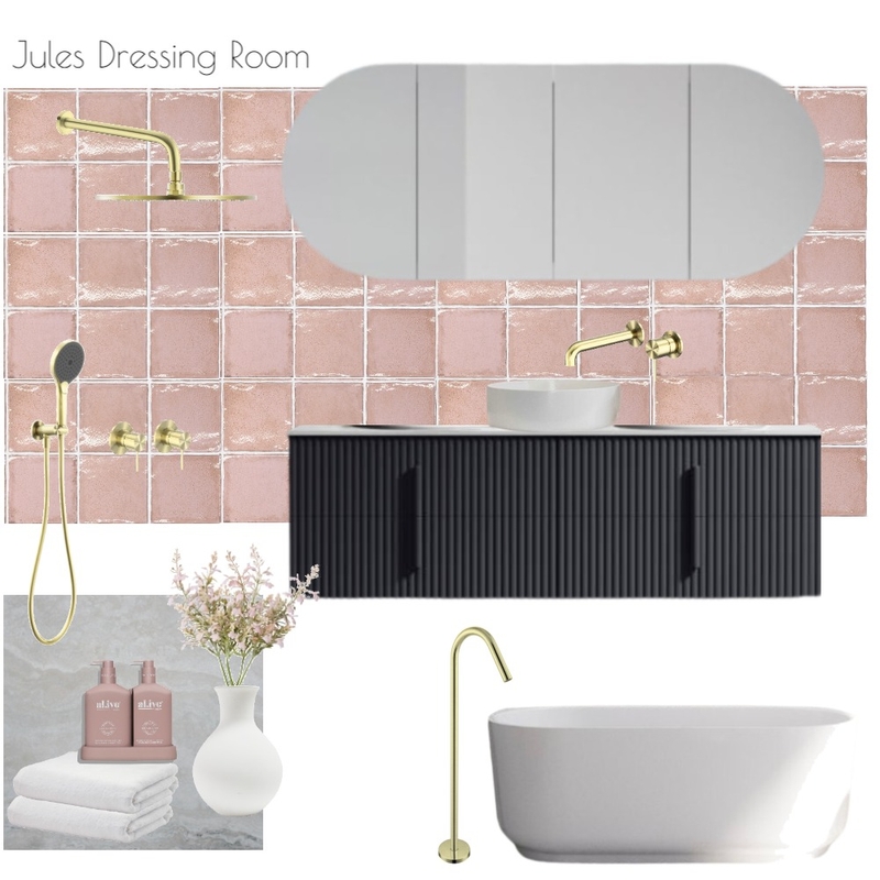 Jules Dressing Room 2 Mood Board by The Blue Space Designer on Style Sourcebook