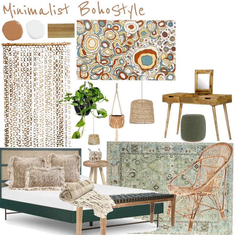 11_ Sample board Minimalist boho_ Manuel Nesta_ Mood Board by manu' on Style Sourcebook