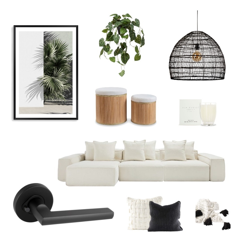 Matte Black details - Living Room Mood Board by Gainsborough Hardware on Style Sourcebook