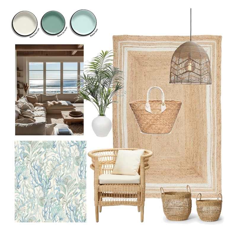 Coastal Design Style Mood Board Mood Board by kyliemichellebarker on Style Sourcebook