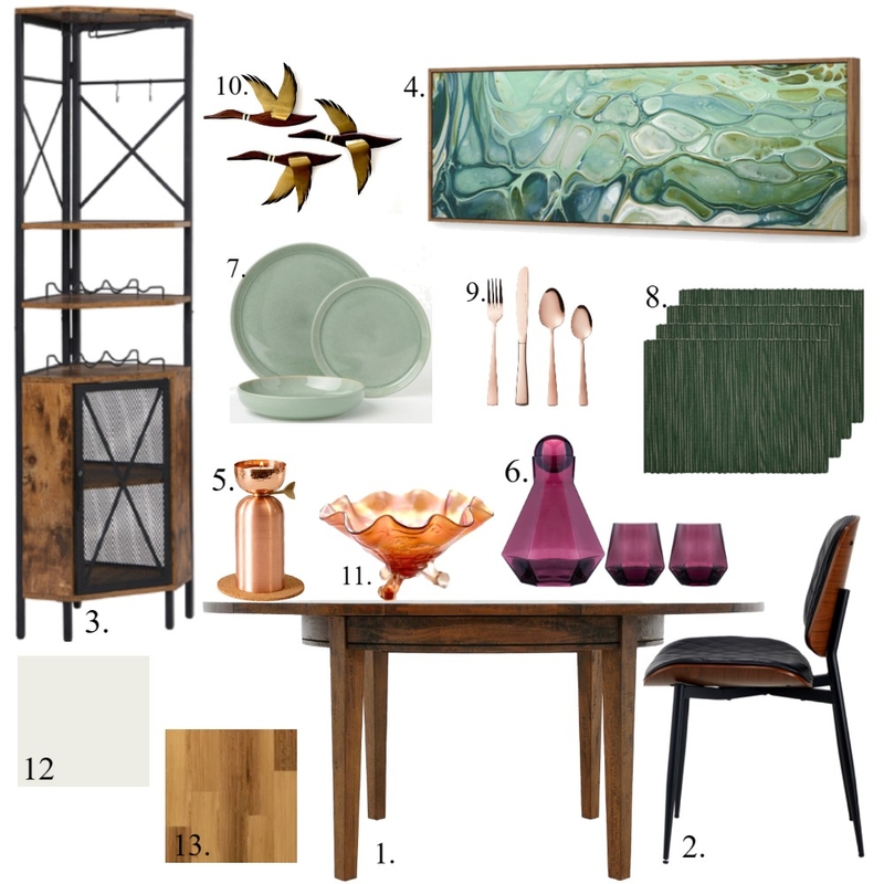 Module 9 Dining Mood Board by swearenjen@gmail.com on Style Sourcebook