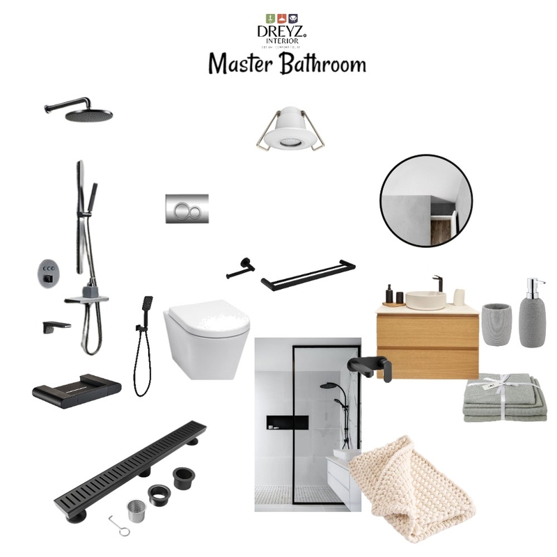 Kigo II Master Bathroom Mood Board by Derick Asiimwe on Style Sourcebook