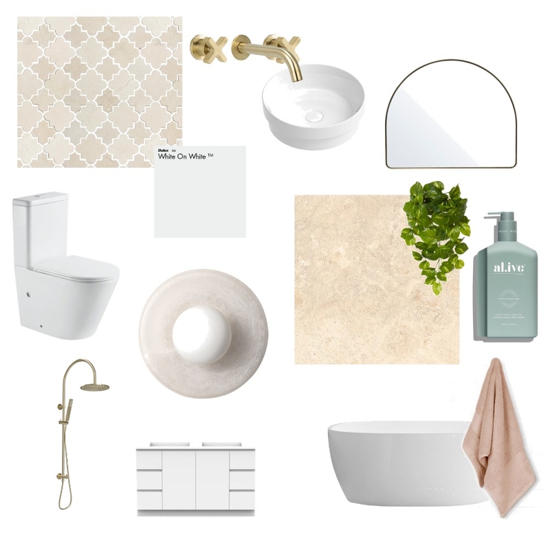 Main Bathroom Mood Board by kerrie.strickland@yahoo.com on Style Sourcebook