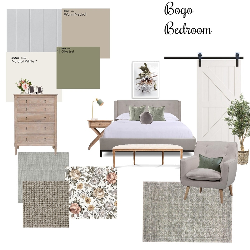 Bogo Bedroom Mood Board by Kyliemp on Style Sourcebook