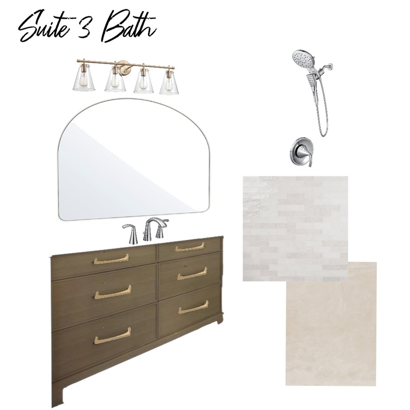 Suite 3 Bath Mood Board by imLV on Style Sourcebook