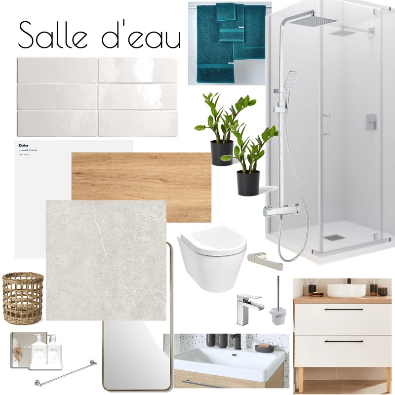 salle d'eau Mood Board by nitayaverdier on Style Sourcebook