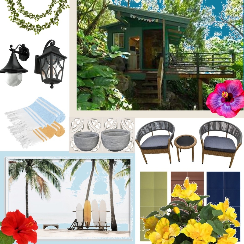 AirBnB Exterior Mood Board by Z. Morris on Style Sourcebook