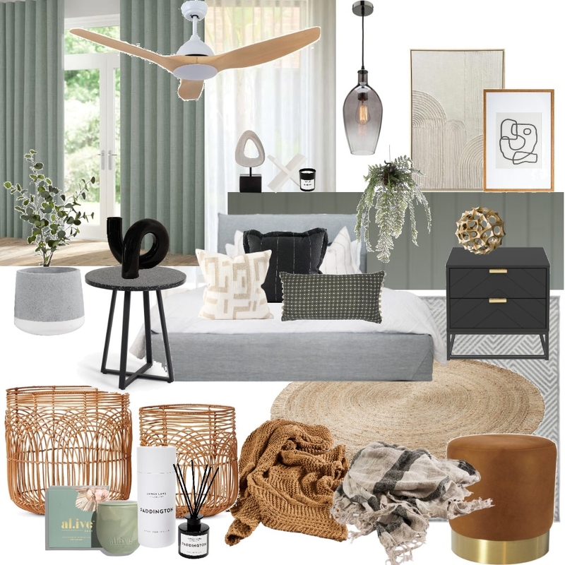 Serene Bedroom Sample Board Mood Board by Adaiah Molina on Style Sourcebook