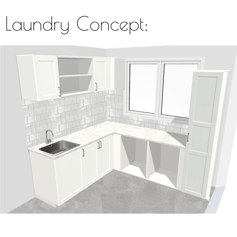 Laundry Concept Mood Board by Libby Malecki Designs on Style Sourcebook