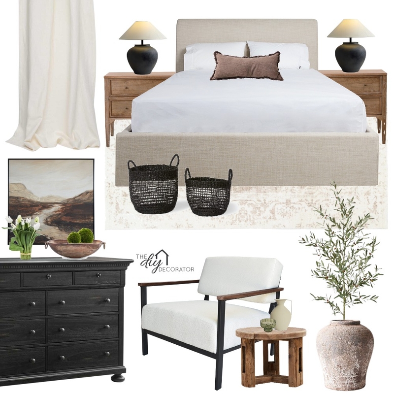 Bedroom Mood Board by Thediydecorator on Style Sourcebook