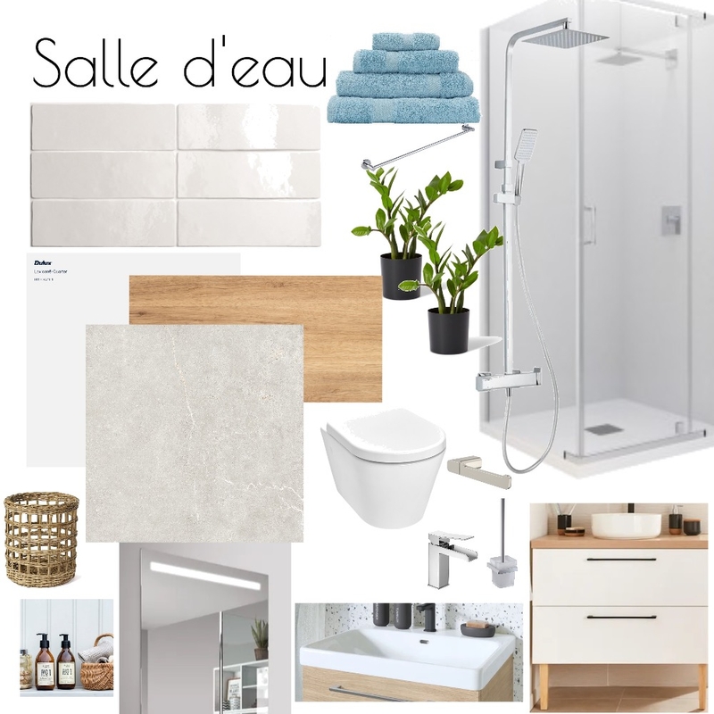 salle d'eau Mood Board by nitayaverdier on Style Sourcebook