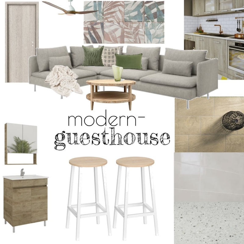 modern guesthouse Mood Board by melanie wen on Style Sourcebook