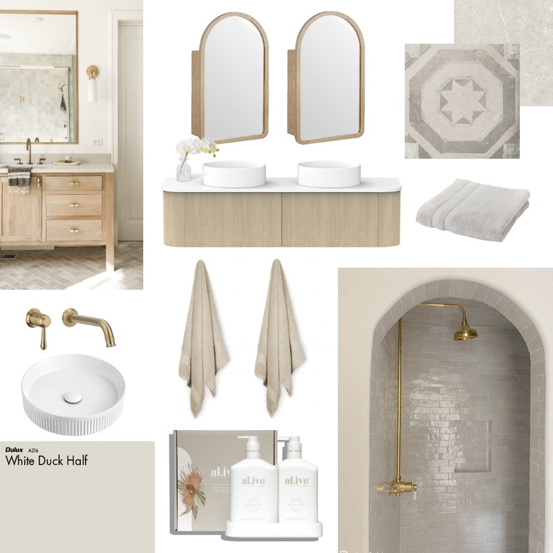 Contemporary Bathroom Mood Board by Lainey Alexander Design Studio on Style Sourcebook
