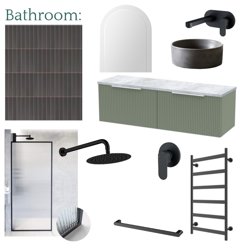 Bathroom Mood Board by info@designyourspace.com.au on Style Sourcebook