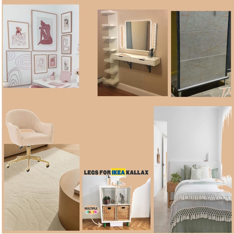 לוח השראה  המלא חדר בנות Mood Board by NHilely on Style Sourcebook