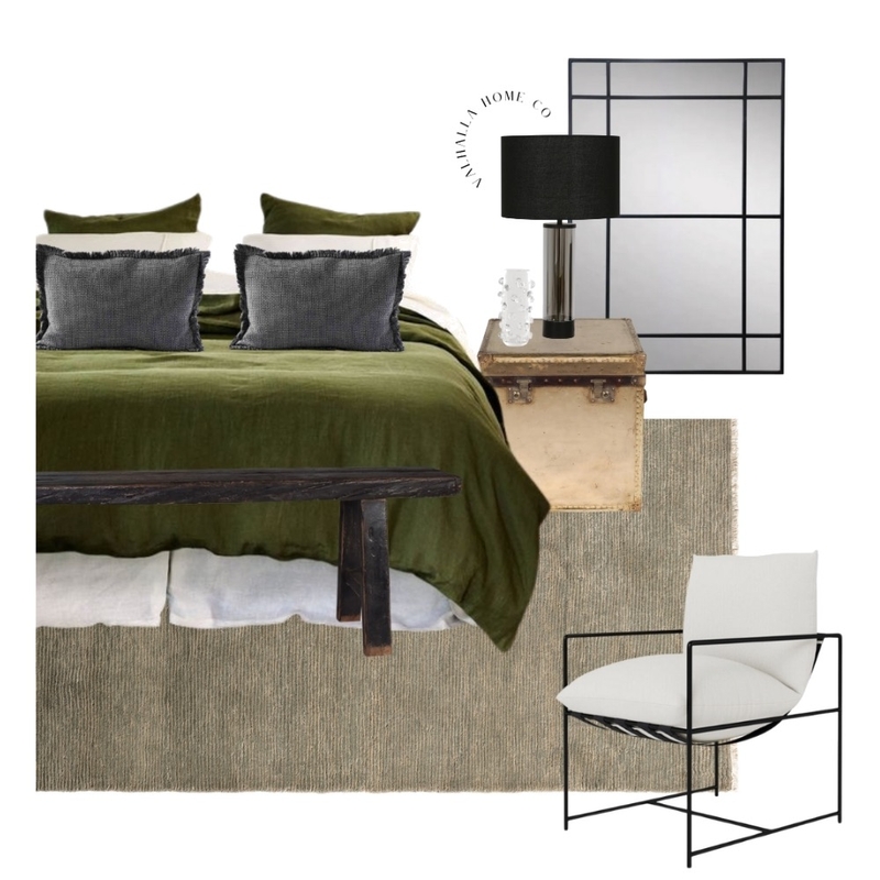 Minimal Bedroom Mood Board by Valhalla Home Co on Style Sourcebook