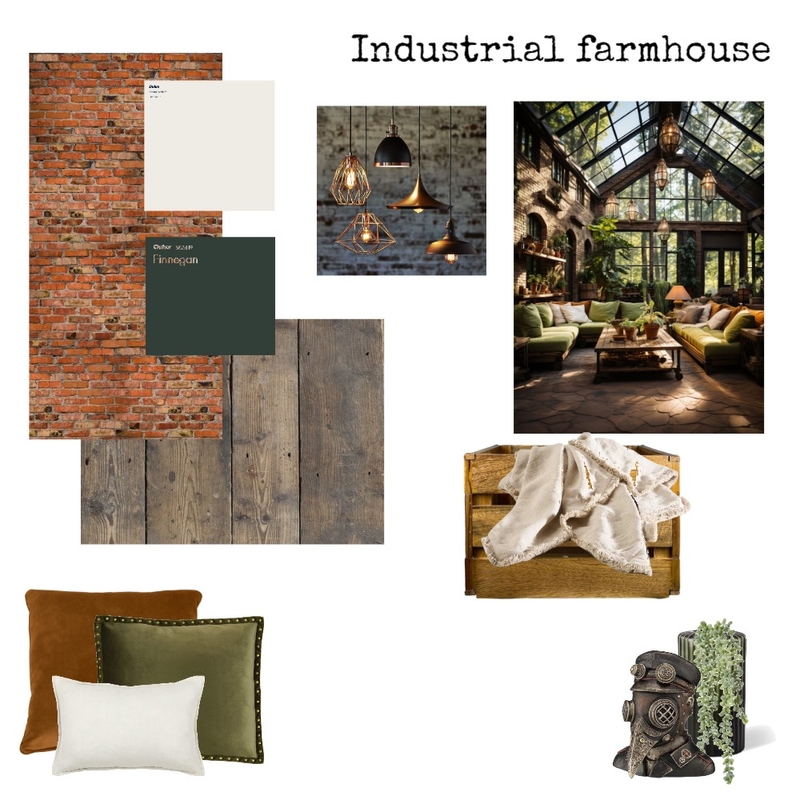 Industrial Farmhouse Mood Board by Italianherbs on Style Sourcebook